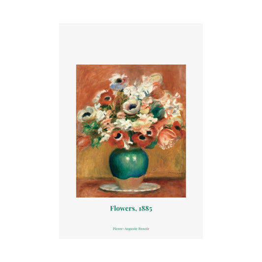 Flowers | 1885 | Auguste Renoir Flower