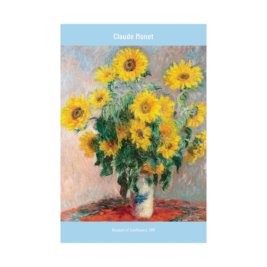 Bouquet of Sunflowers | 1881 | Claude Monet Flower